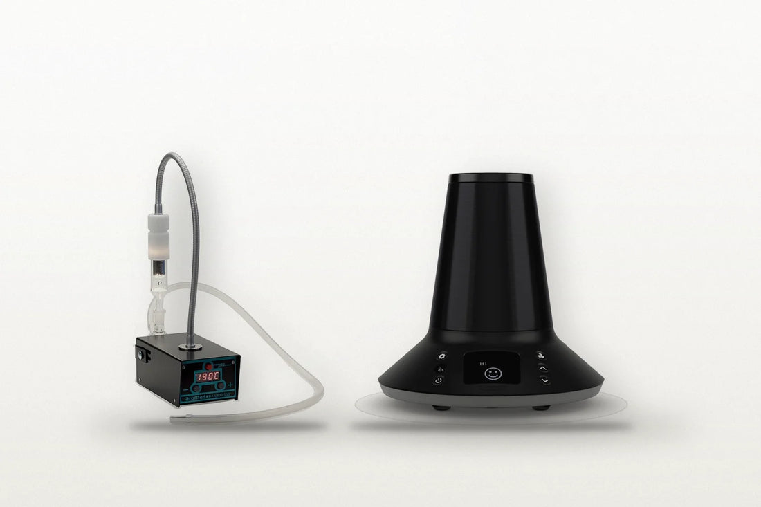 AroMed 4.0 vs. Arizer XQ2: Schlauch und Ballon – Originalgeräte im Studio