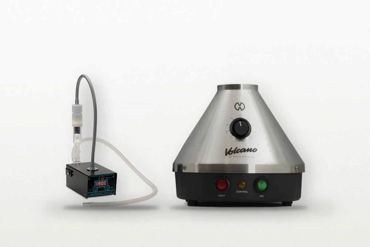 AroMed 4.0 vs. Volcano Classic: zwei Dampfwege – Originalgeräte im Studio