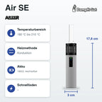 Arizer Arizer Air SE Vaporizer – technische Daten auf einen Blick