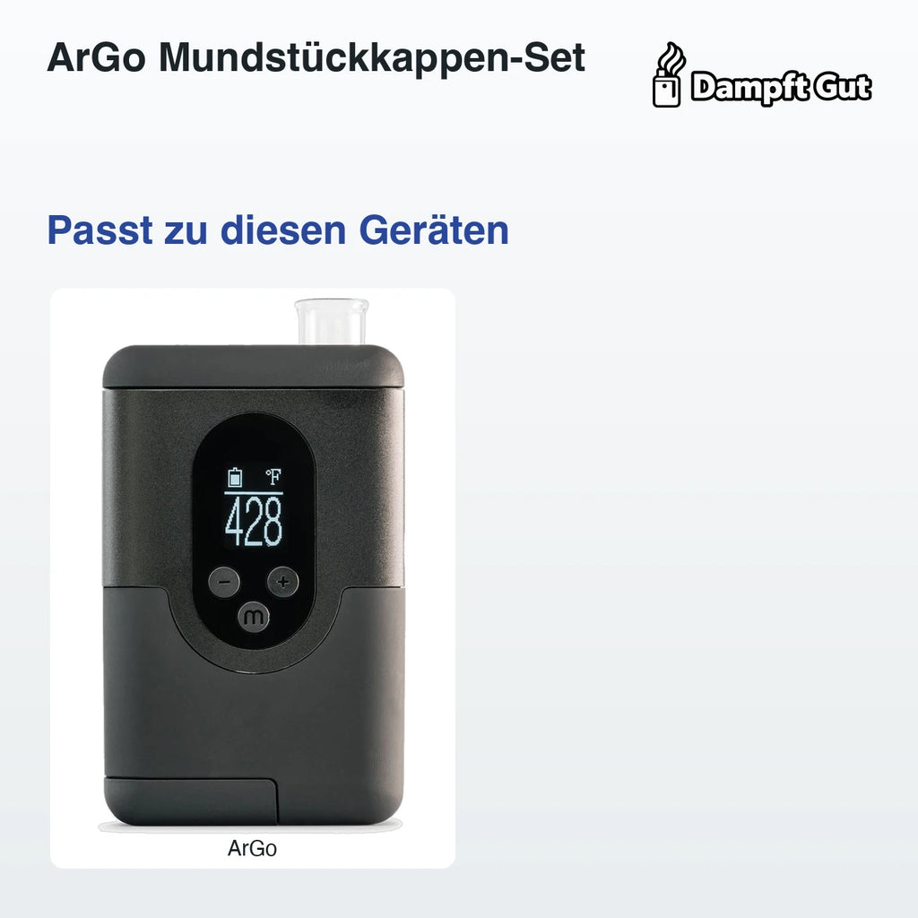 ArGo Mundstückkappen-Set – passt zu diesen Vaporizern