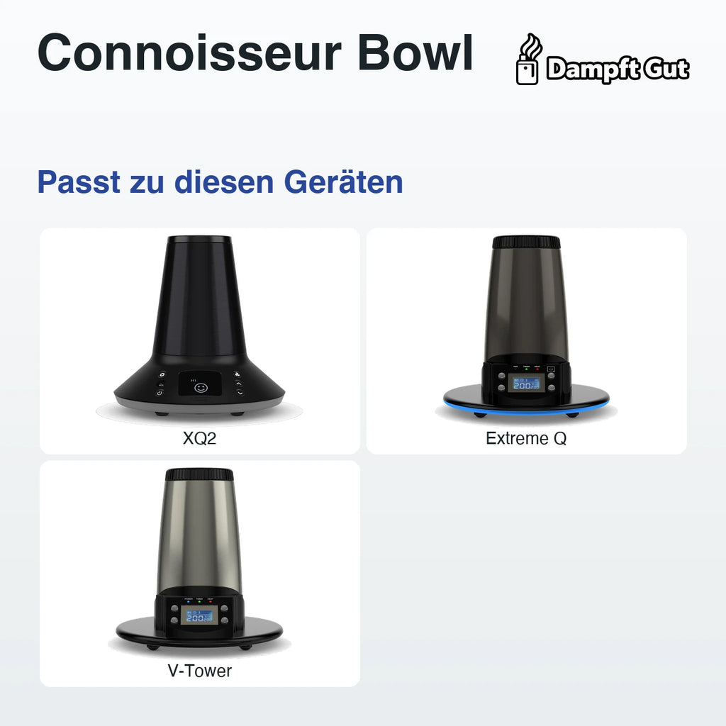 Connoisseur Bowl – passende Geräte: XQ2, Extreme Q, V-Tower