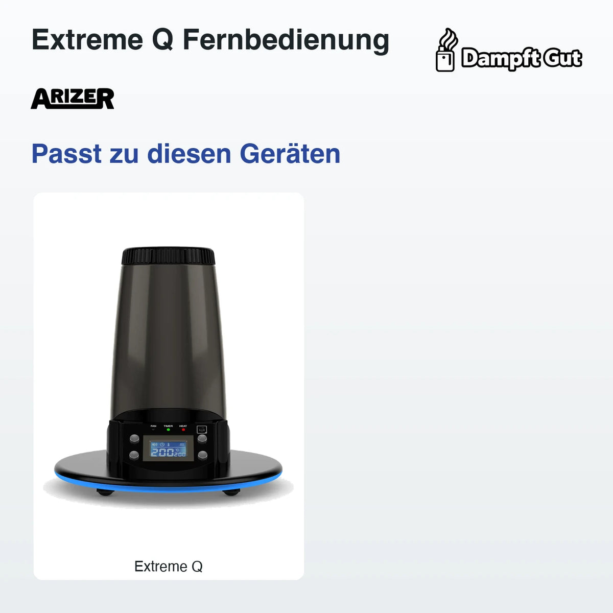 Extreme Q Fernbedienung – passende Geräte: Extreme Q