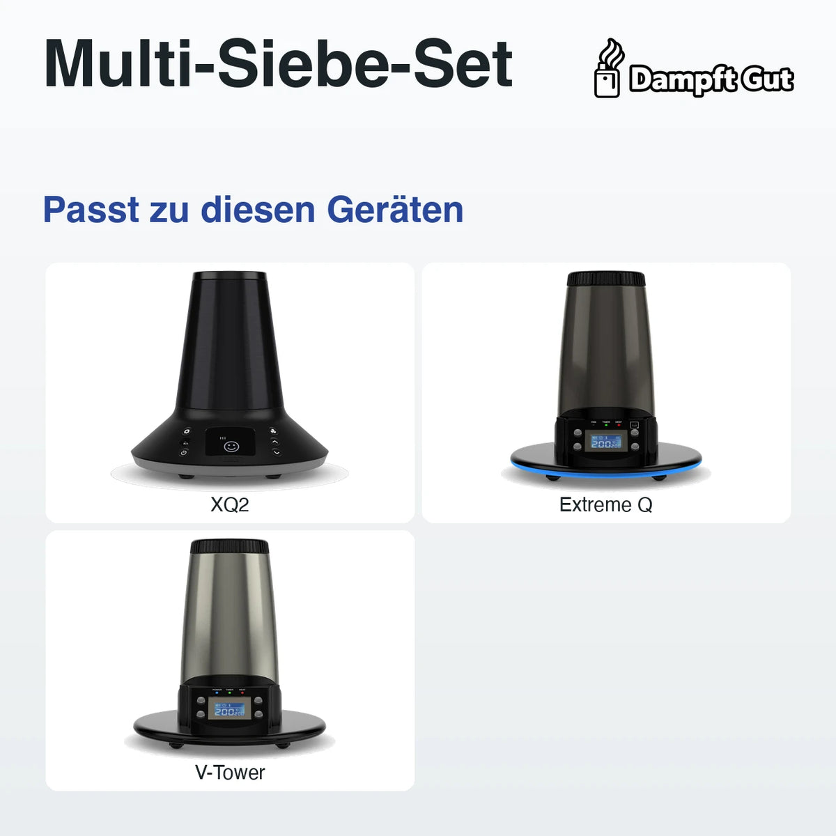Multi-Siebe-Set – passt zu diesen Vaporizern