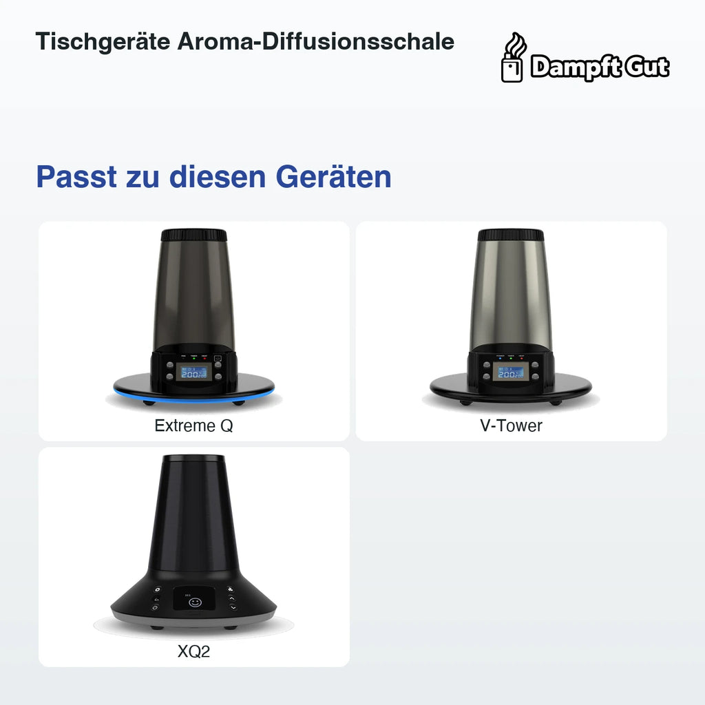 Tischgeräte Aroma-Diffusionsschale – passende Geräte: Extreme Q, V-Tower, XQ2