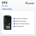 Boundless Boundless CFX Vaporizer – Lieferumfang