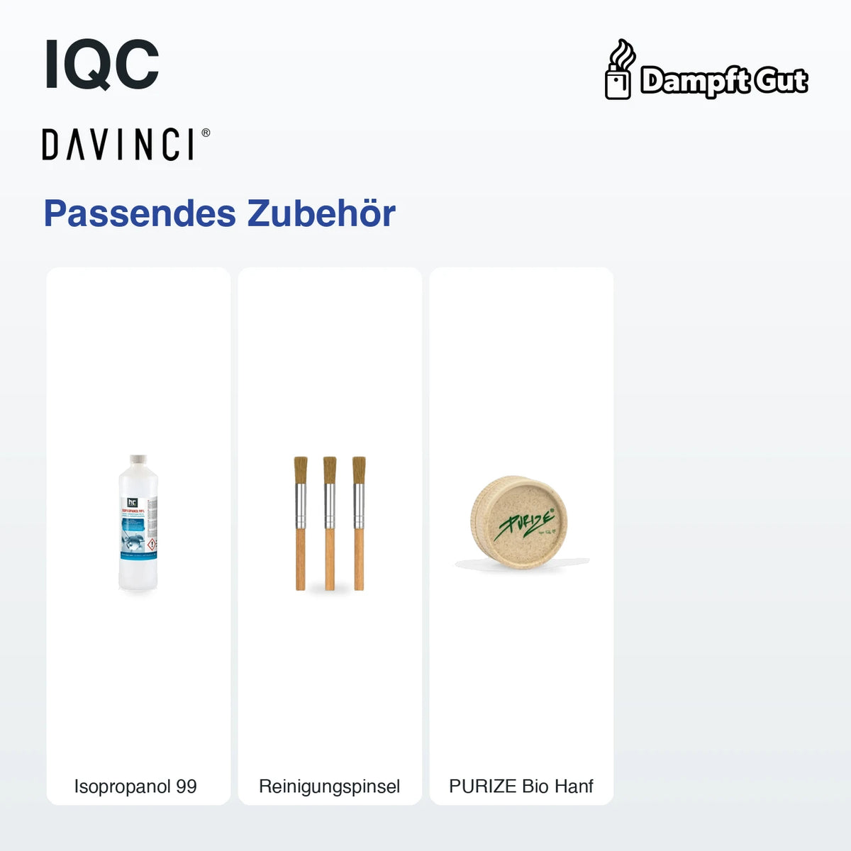 Passendes Zubehör für den DaVinci DaVinci IQC Vaporizer