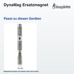 DynaMag Ersatzmagnet – passende Geräte: The M7; Magnetische Kappe und stabilen Sitz zuerst prüfen.