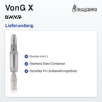 DynaVap DynaVap VonG X Vaporizer – Lieferumfang