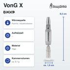 DynaVap DynaVap VonG X Vaporizer – technische Daten auf einen Blick