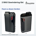 2 MAX Gewindering mit Öffnungswerkzeug – passende Geräte: FENiX 2 Max, 2.0; Gewindering mit Werkzeug; Glasadapter separat.