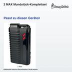 2 MAX Mundstück-Komplettset – passende Geräte: FENiX 2 Max; Kühleinheit inklusive Keramikspitze; Gerät separat.