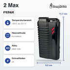 FENiX FENiX 2 Max Vaporizer – technische Daten auf einen Blick