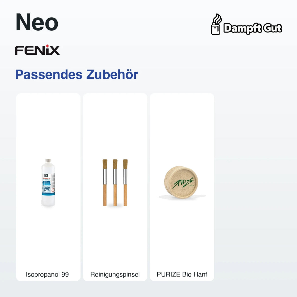 Passendes Zubehör für den FENiX FENiX Neo Vaporizer