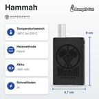 Norddampf Hammah Vaporizer – technische Daten auf einen Blick