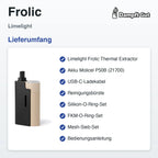 Limelight Limelight Frolic Vaporizer – Lieferumfang