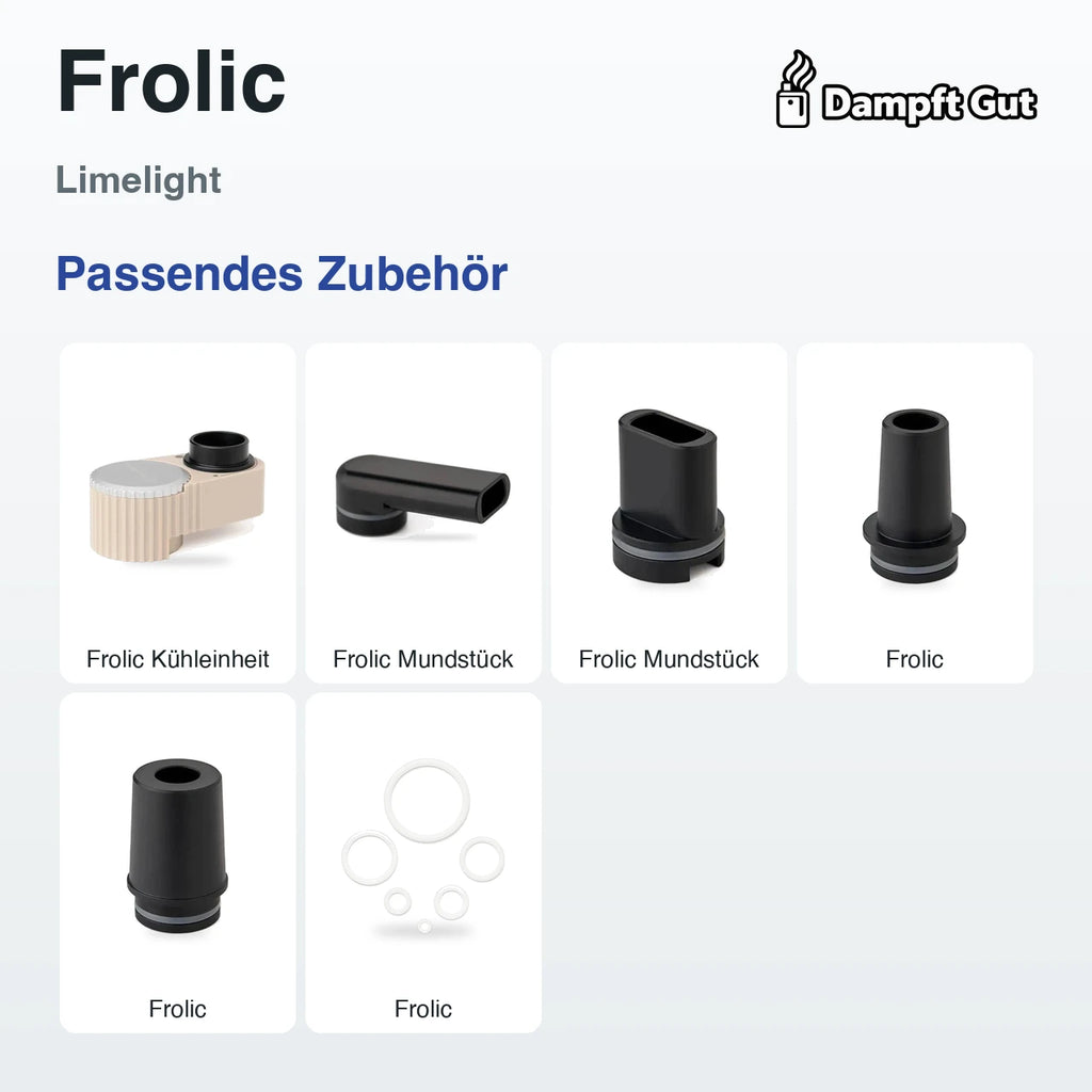 Passendes Zubehör für den Limelight Limelight Frolic Vaporizer