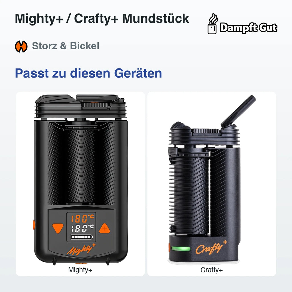 Mighty+ / Crafty+ Mundstück – passt zu diesen Vaporizern
