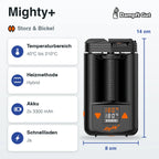 Storz & Bickel Mighty+ Vaporizer – technische Daten auf einen Blick