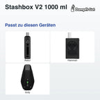 Stashbox V2 1000 ml – passt zu diesen Vaporizern