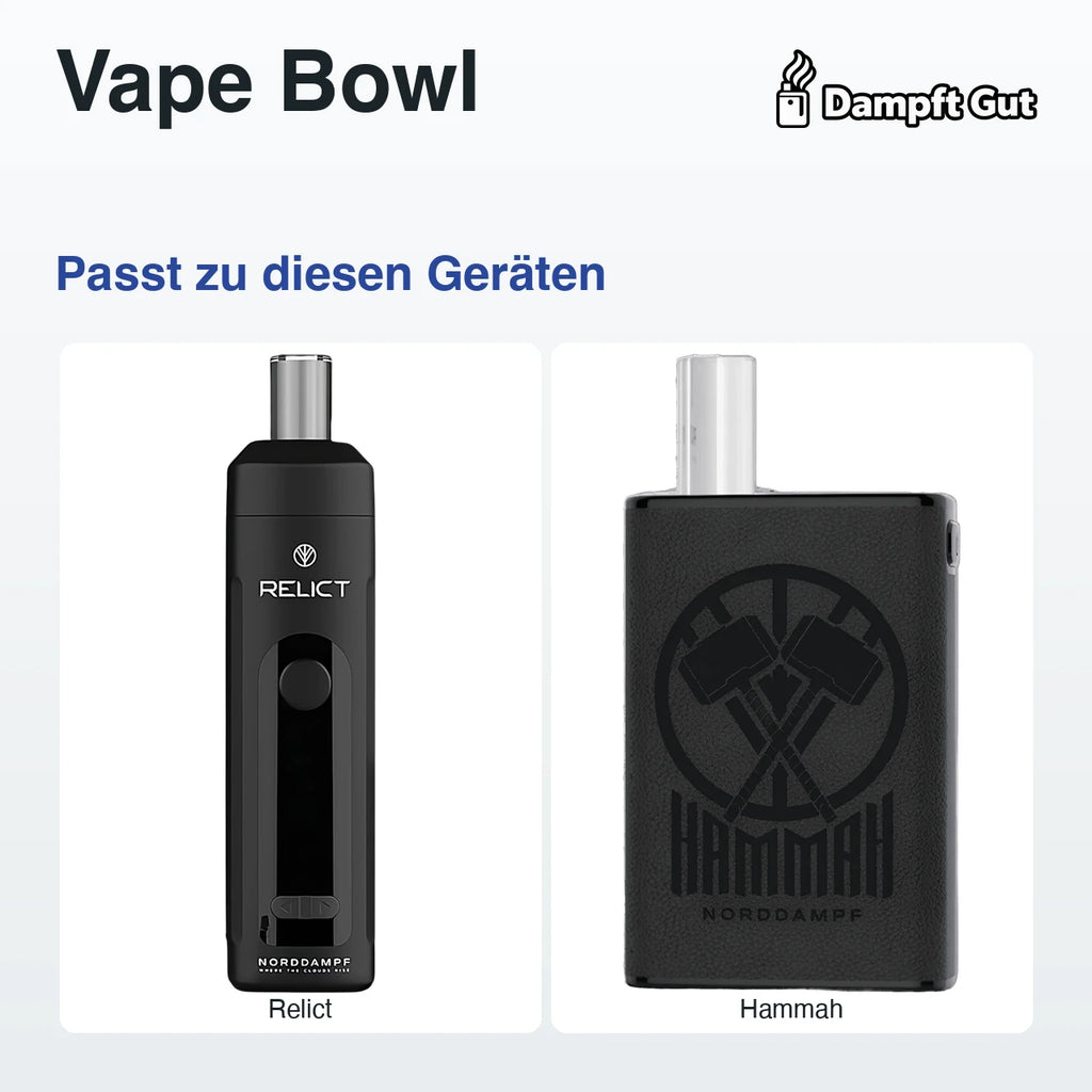 Vape Bowl – passt zu diesen Vaporizern
