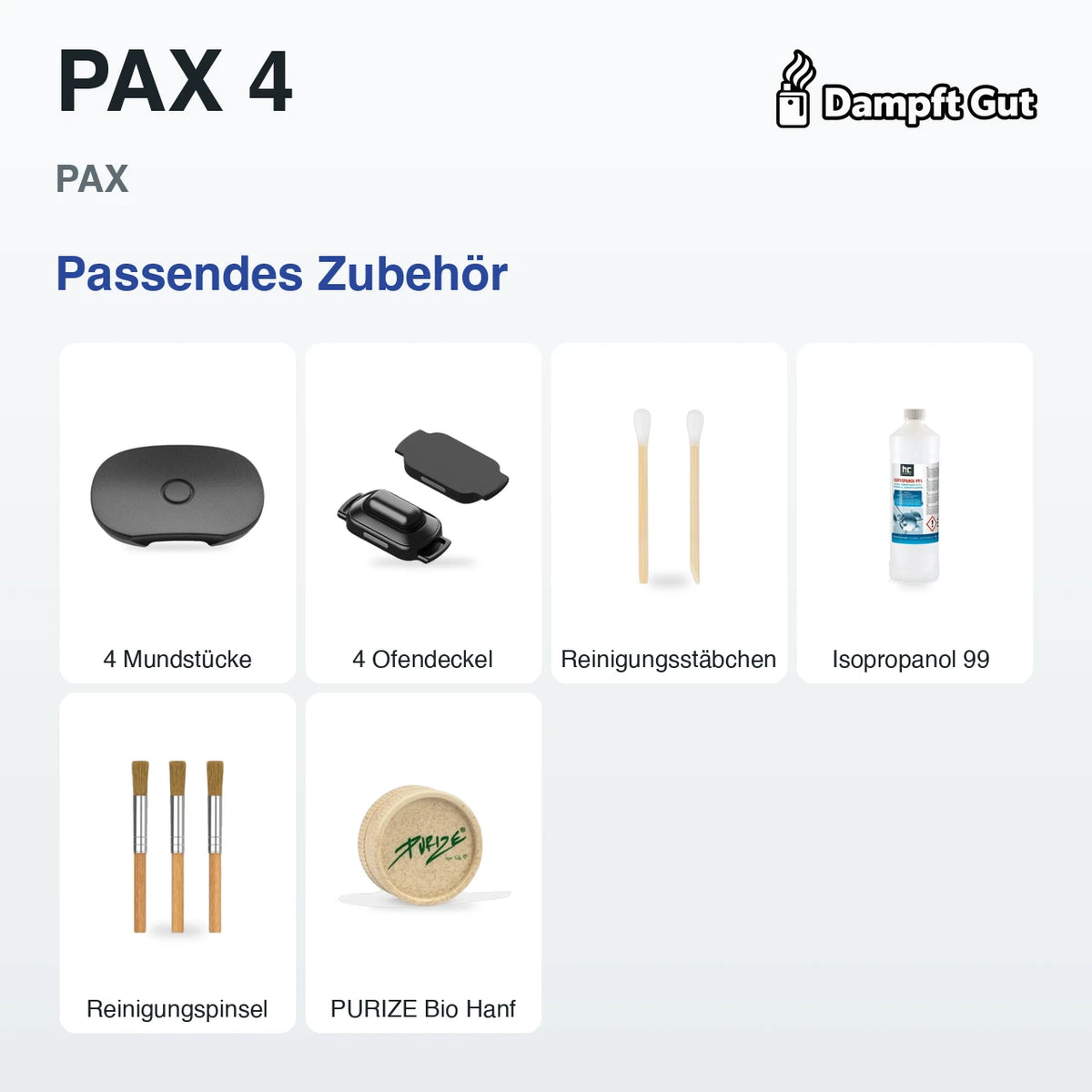 Passendes Zubehör für den PAX PAX 4 Vaporizer