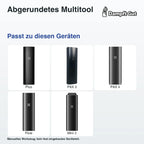 Abgerundetes Multitool – passende Geräte: Plus, PAX 3, PAX 4, Flow, Mini 2; Manuelles Werkzeug; kein fest eingebautes Geräteteil.