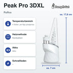 Puffco Puffco Peak Pro 3DXL Vaporizer – technische Daten auf einen Blick