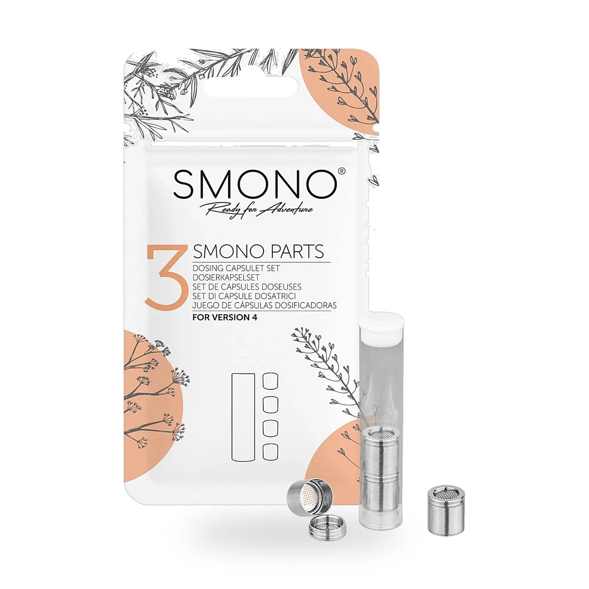 Smono Smono 3 Dosierkapselset – Zubehör für Vaporizer