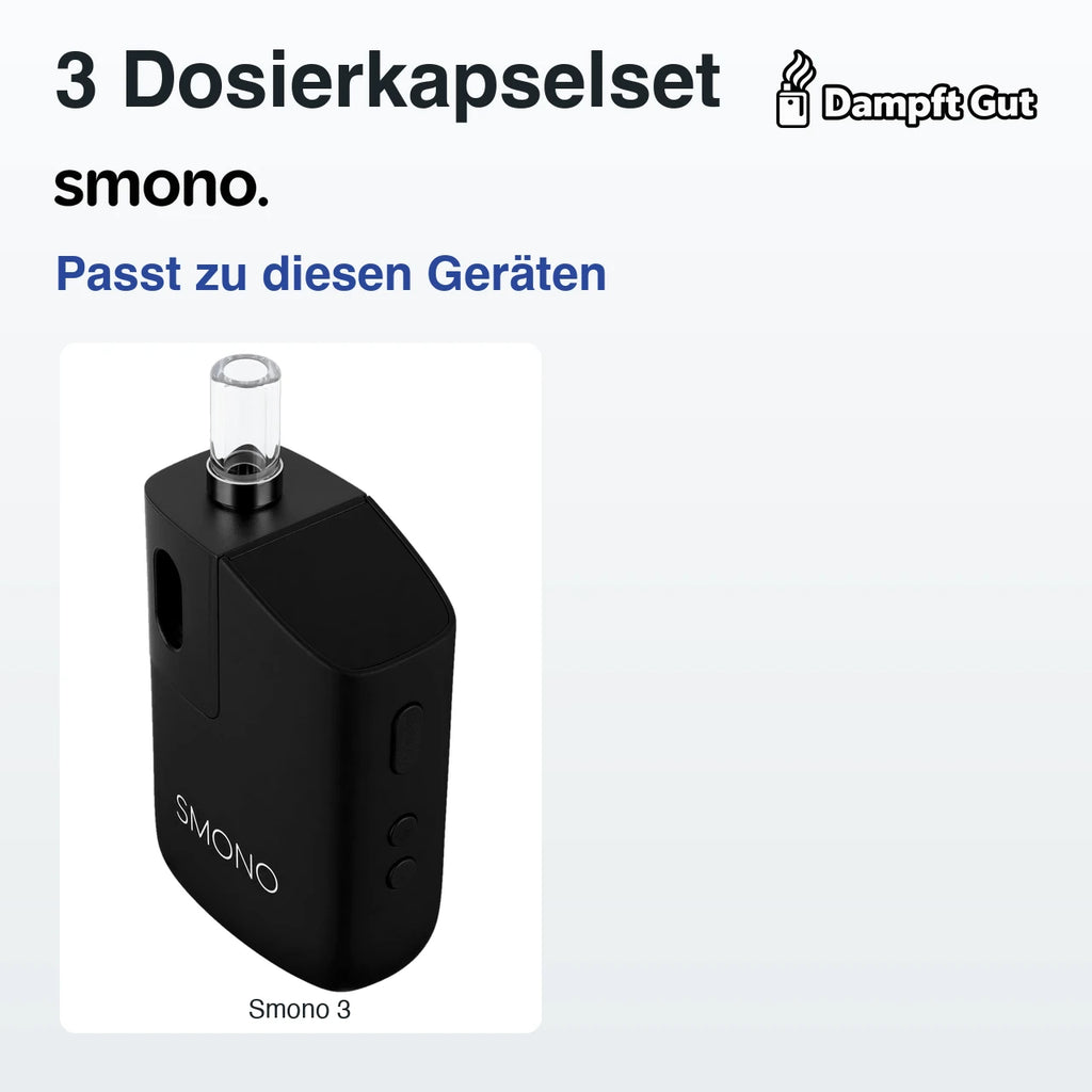 Smono 3 Dosierkapselset – passende Geräte: Smono 3