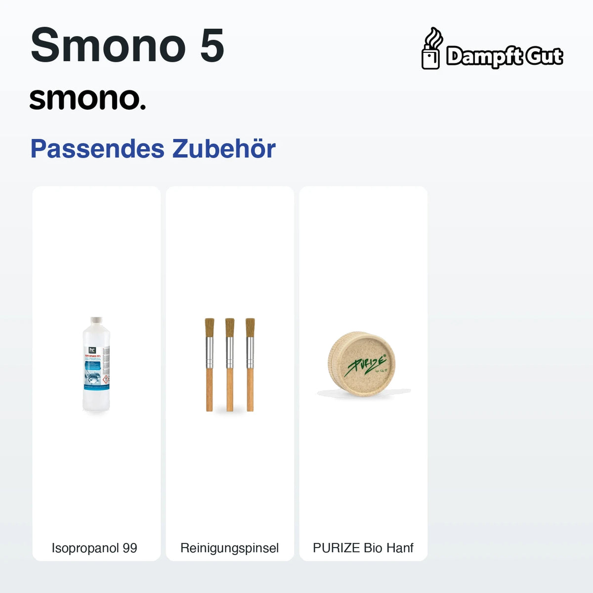 Passendes Zubehör für den Smono Smono 5 Vaporizer