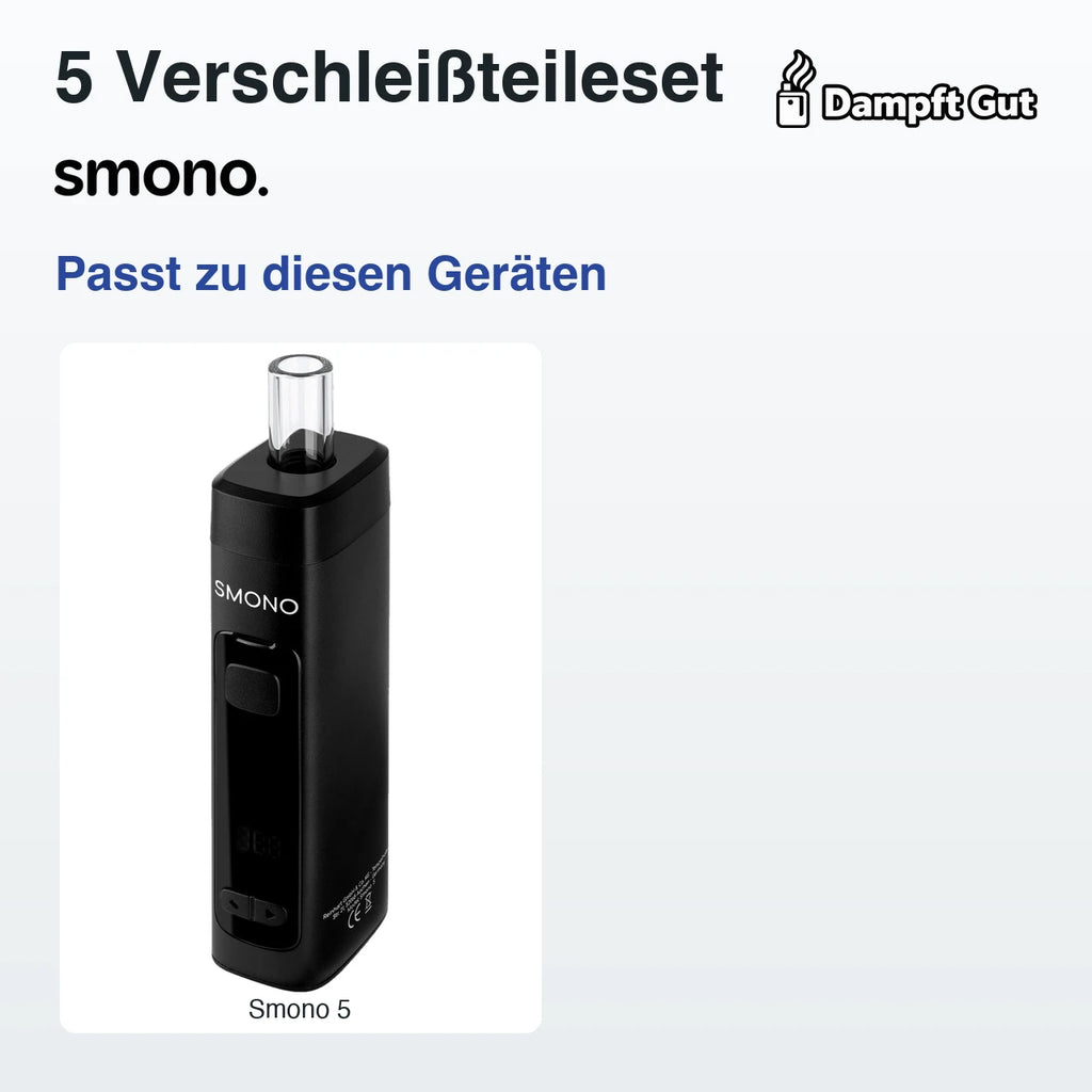 Smono 5 Verschleißteileset – passende Geräte: Smono 5