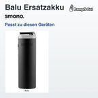 Smono Balu Ersatzakku – passende Geräte: Balu