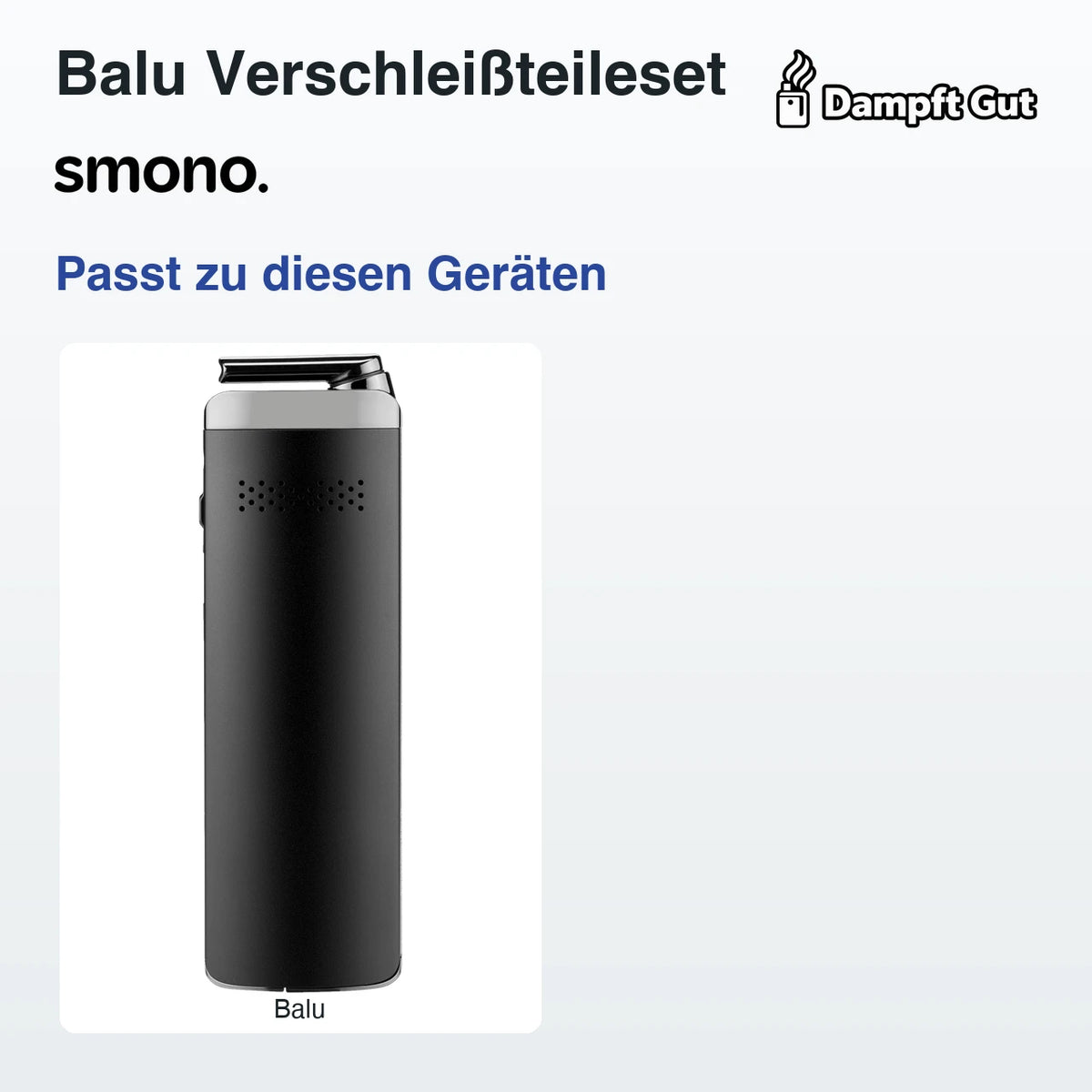 Smono Balu Verschleißteileset – passende Geräte: Balu