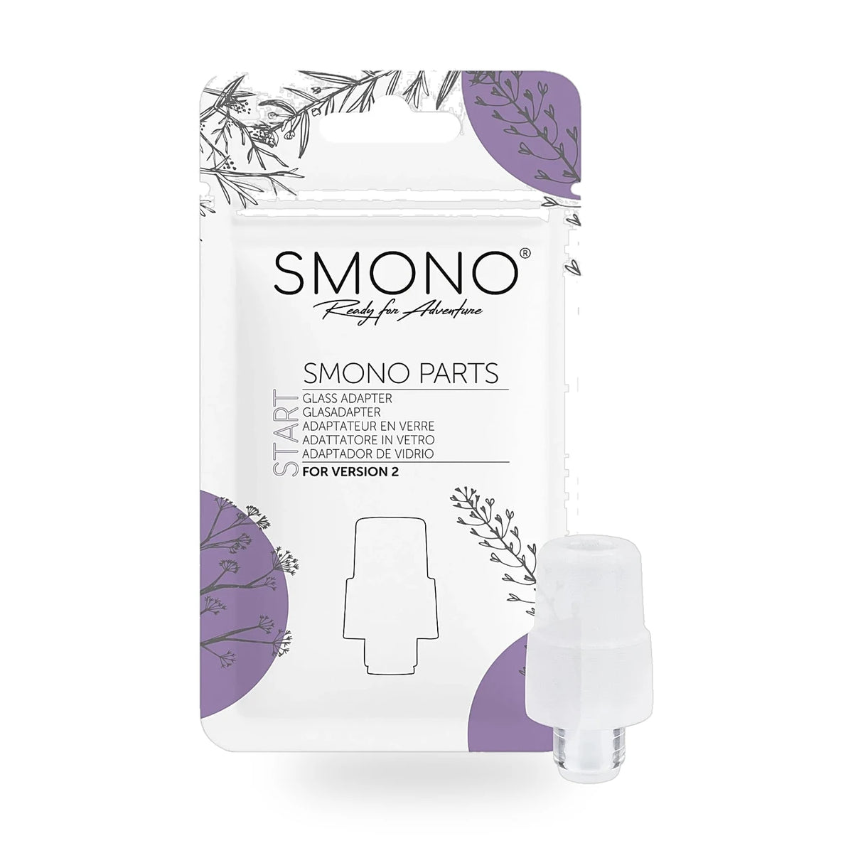 Smono Smono Start Glasadapter – Zubehör für Vaporizer