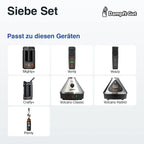 Siebe Set – passt zu diesen Vaporizern