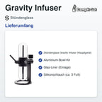 Stündenglass Stündenglass Gravity Infuser Gravity Infuser – Lieferumfang