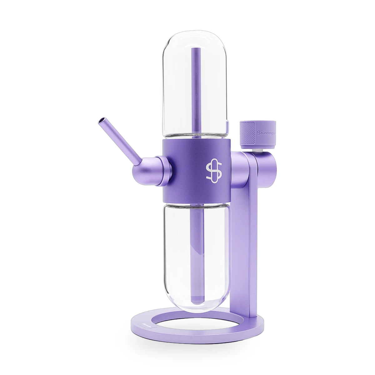 Stündenglass Gravity Infuser Violet Purple (Violett) – Frontalansicht