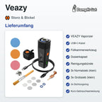 Storz & Bickel Veazy Vaporizer – Lieferumfang
