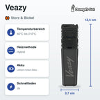 Storz & Bickel Veazy Vaporizer – technische Daten auf einen Blick