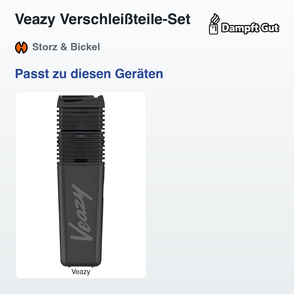 Veazy Verschleißteile-Set – passt zu diesen Vaporizern