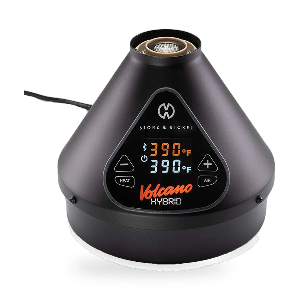 Volcano Hybrid Schwarz – Frontalansicht