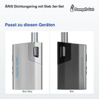 ÄRiS Dichtungsring mit Sieb 3er-Set – passt zu diesen Vaporizern