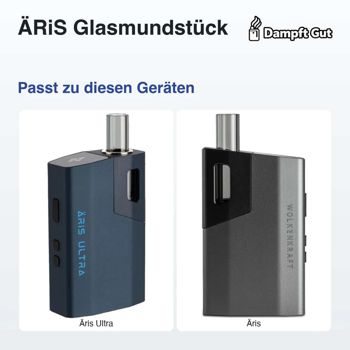 ÄRiS Glasmundstück – passt zu ÄRiS und ÄRiS Ultra