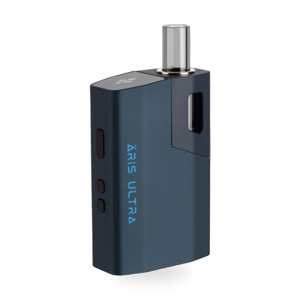 Wolkenkraft Äris Ultra Vaporizer Nachtblau – Frontalansicht (Mietgerät)