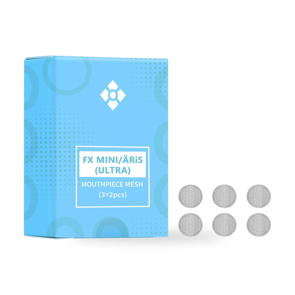 Mundstück-Siebe 6er-Set – Zubehör für Vaporizer