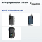 Reinigungsstäbchen 10er-Set – passt zu diesen Vaporizern