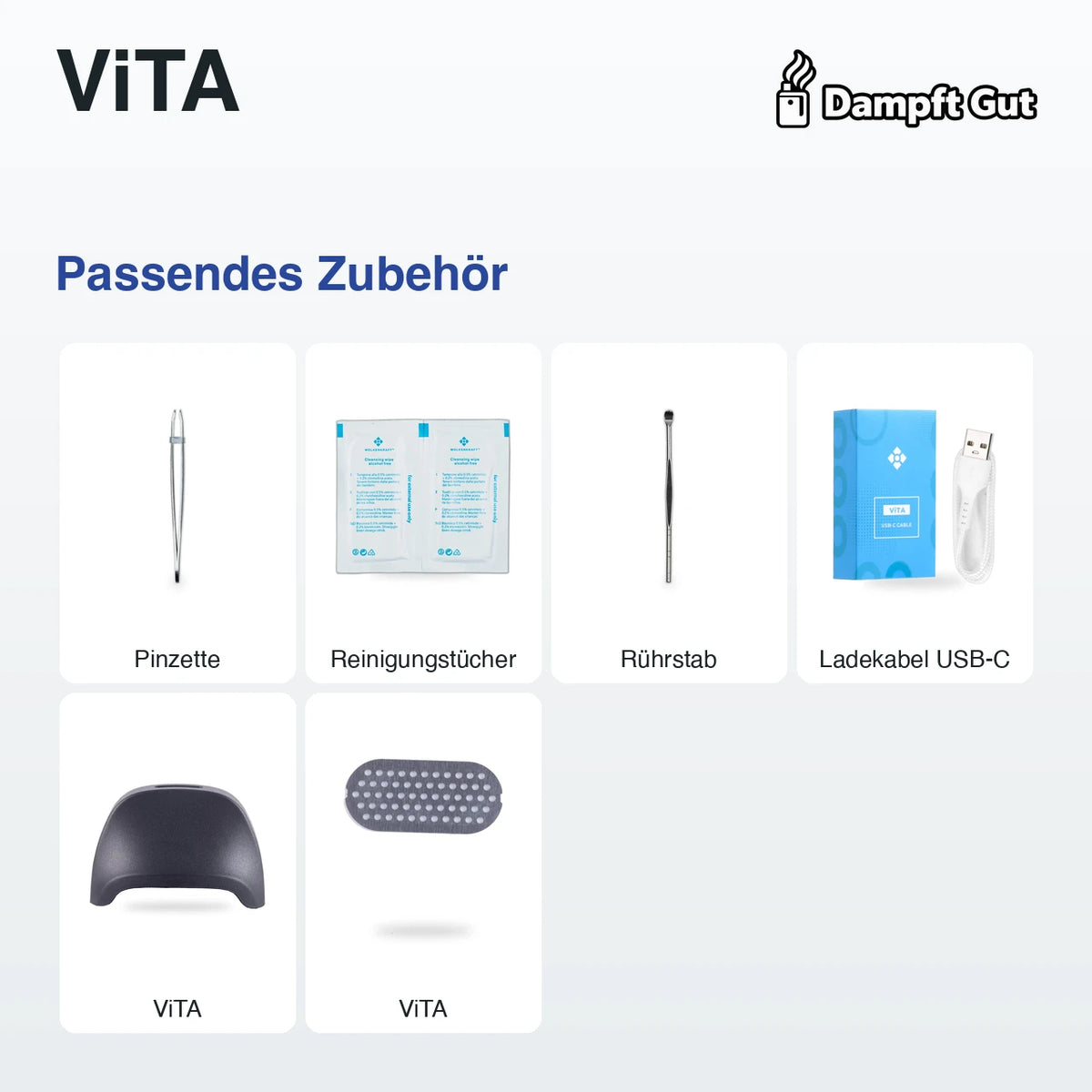 Passendes Zubehör für den ViTA Vaporizer