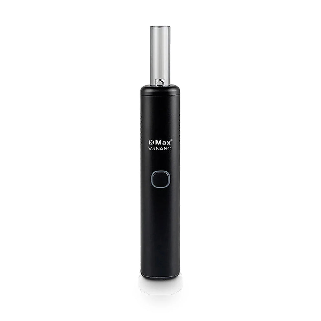 XMAX V3 Nano Schwarz Vaporizer – Frontalansicht