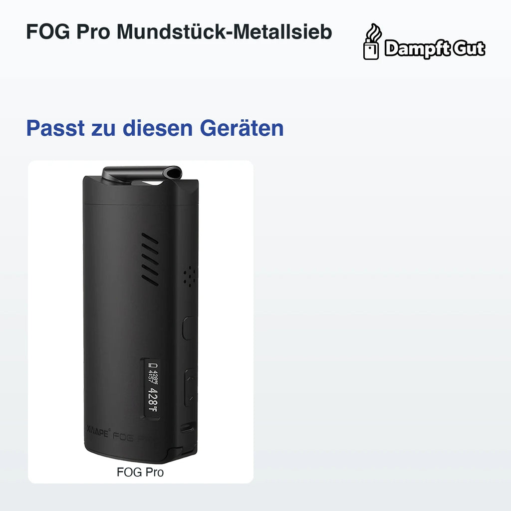 FOG Pro Mundstück-Metallsieb – passende Geräte: FOG Pro