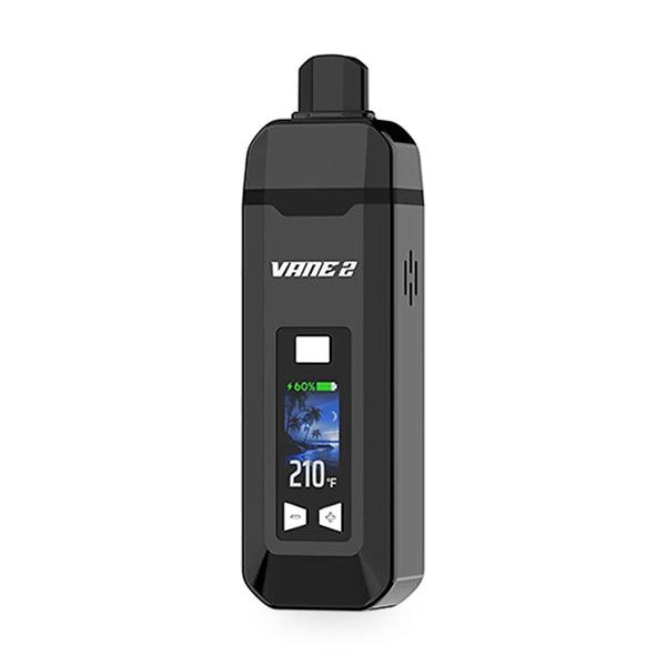 Yocan Vane 2 Schwarz Vaporizer – Frontalansicht